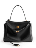 Balenciaga Women Rodeo Medium Smooth Leather Handbag