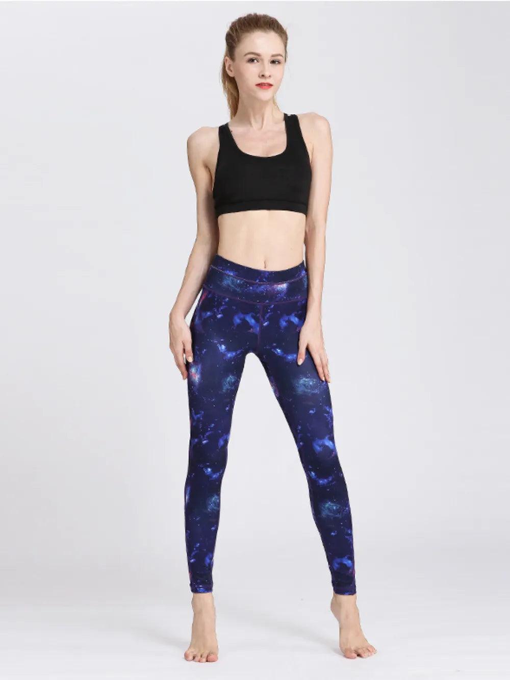Printed Active High Waist Leggings
