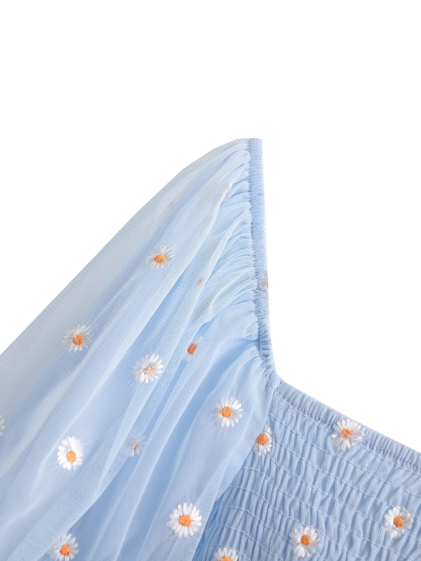 Women Black Loose Office Polka Midi Dress High Waist Dress