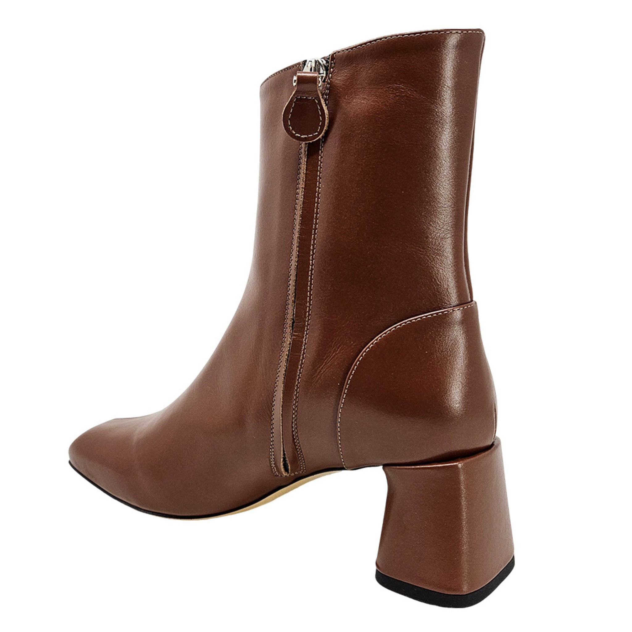 The Keli Chocolate Ankle Boot