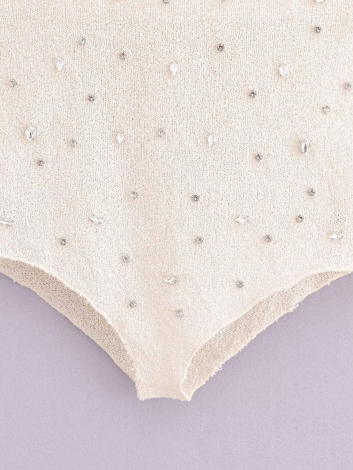 Spring Women Personalized Jewelry Inlaid Bright High Waist Shorts