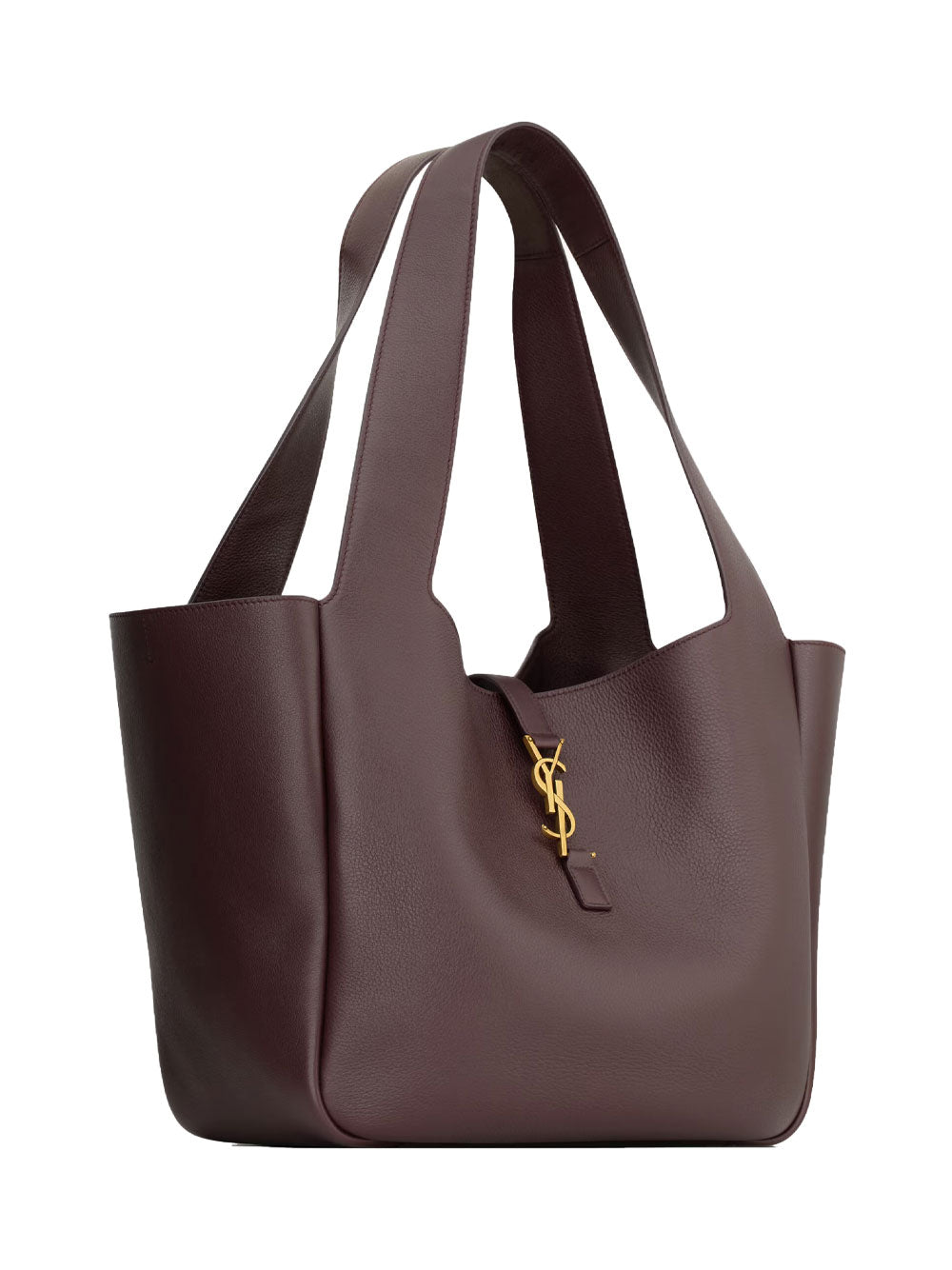 Saint Laurent Women Le 5 À 7 Bea Grained Leather Bag