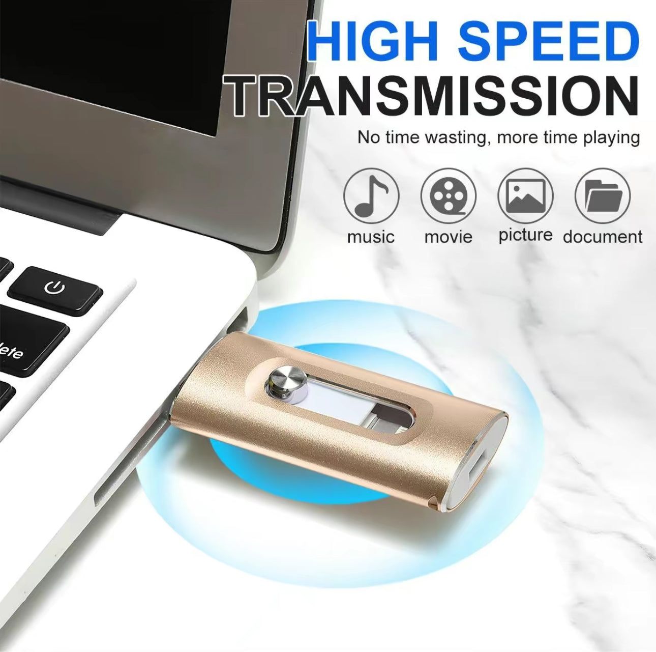 TriSync Flash Drive