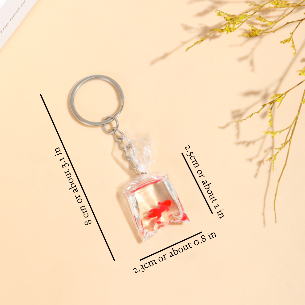 GOLDFISH KEYCHAIN