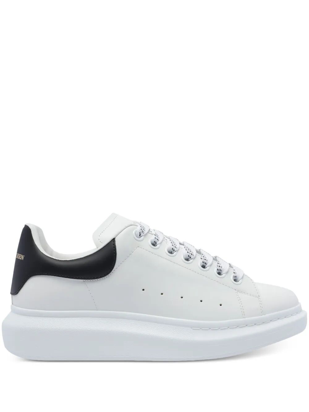 Alexander Mcqueen Men Oversized Sneakers In White/Black