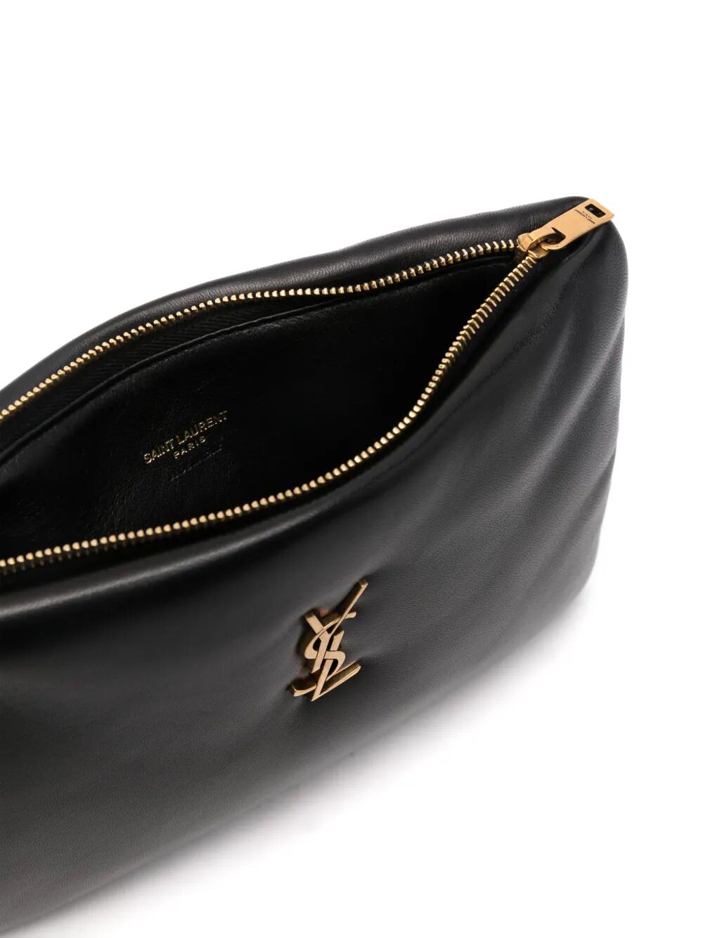 Saint Laurent Women Calypso Small Pouch In Lambskin