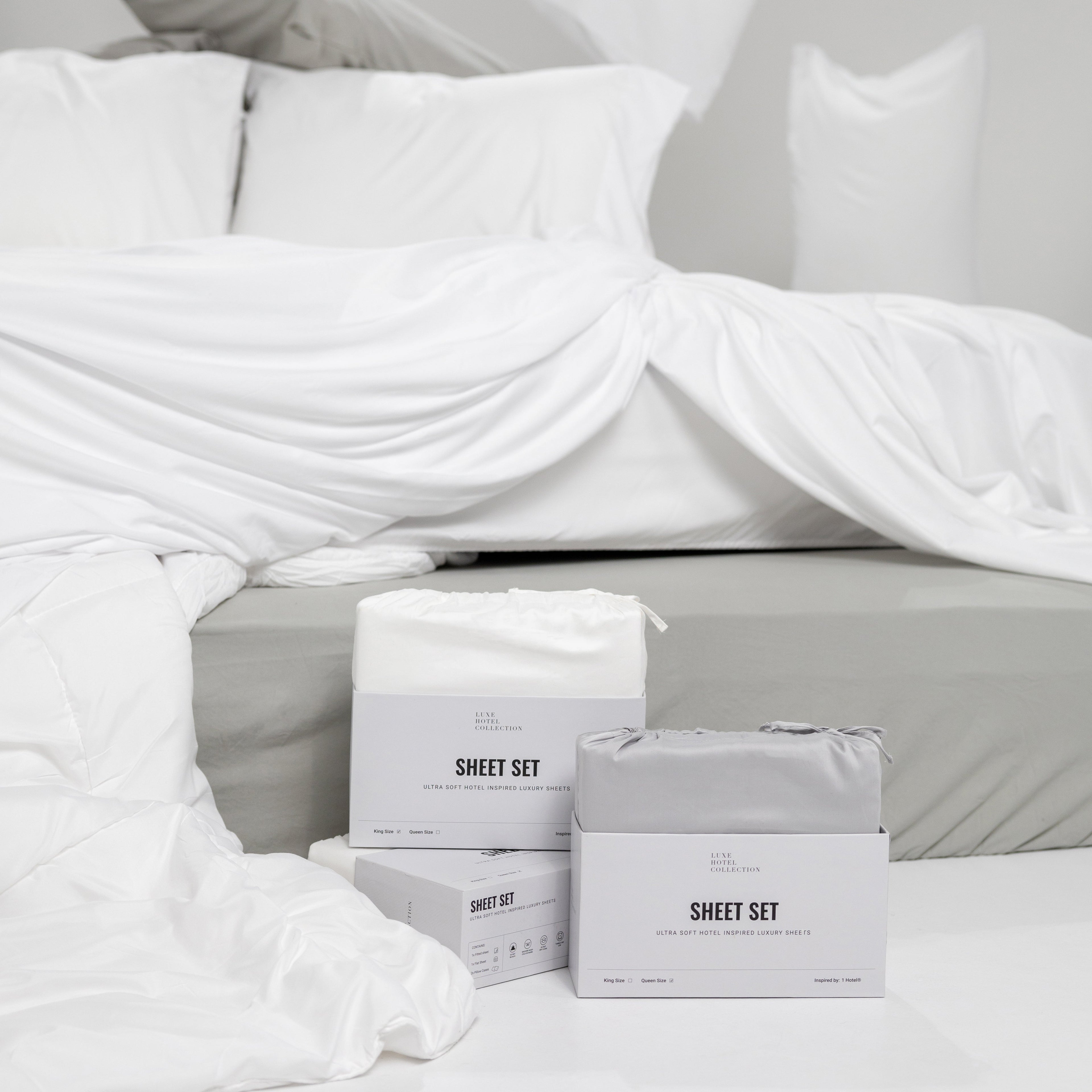 Sateen Cotton Retreat Sheet Set