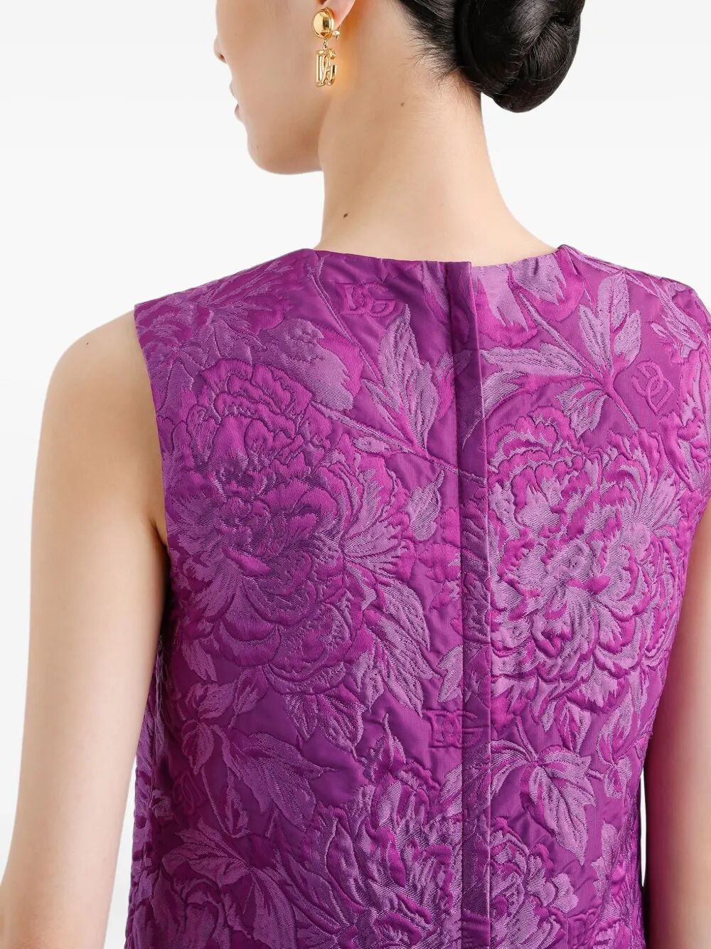 Dolce & Gabbana Women Brocade Mini Dress