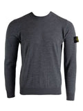 Stone Island Men Lightweight Wool Crew Neck Pullover