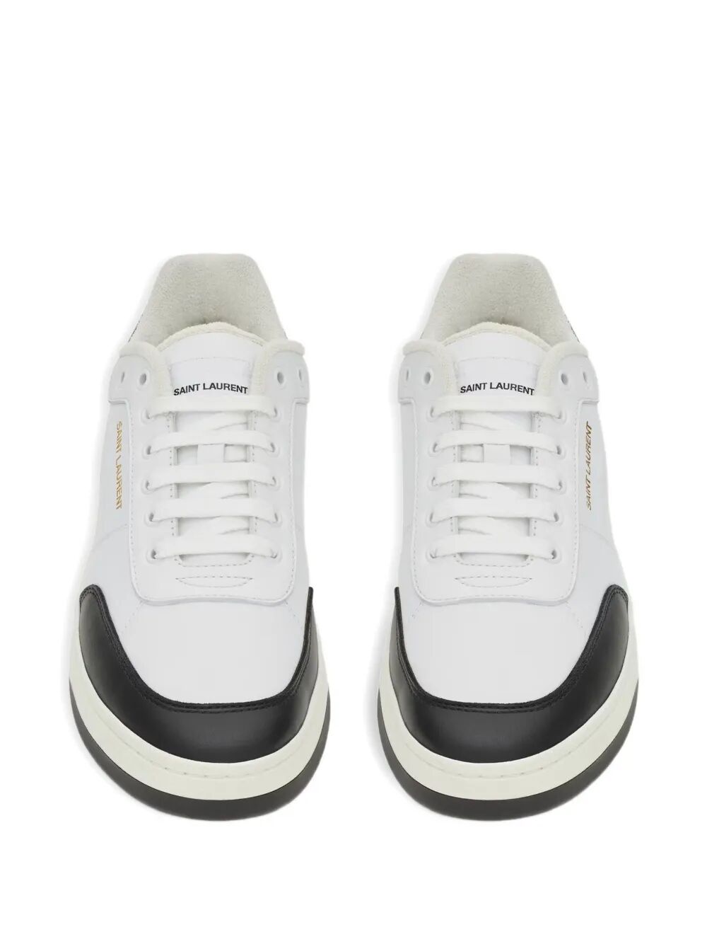 Saint Laurent Men Sl/61 Sneakers In Smooth Leather