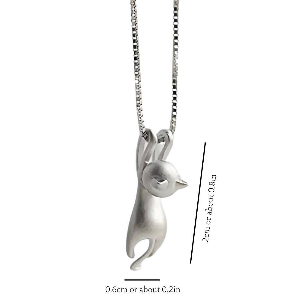 DANGLING KITTY NECKLACE