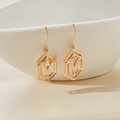 GEOMETRIC ART EARRINGS (PAIR)