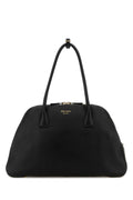 Prada Women Black Leather Medium Shopping Bag