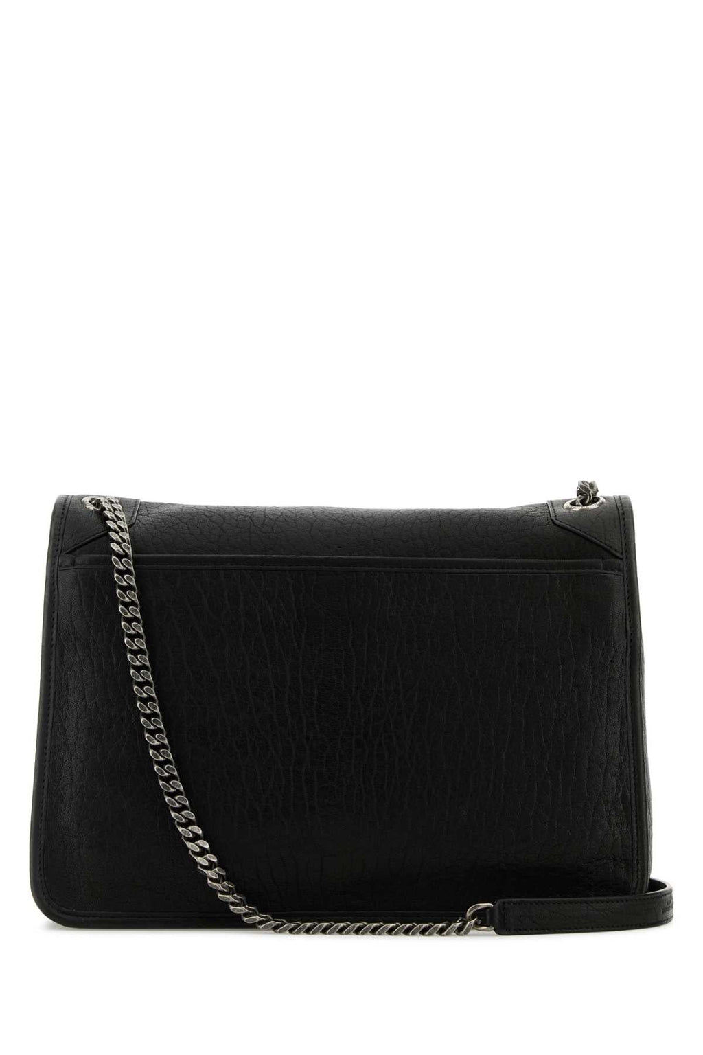 Saint Laurent Women Black Leather Large Niki Bag