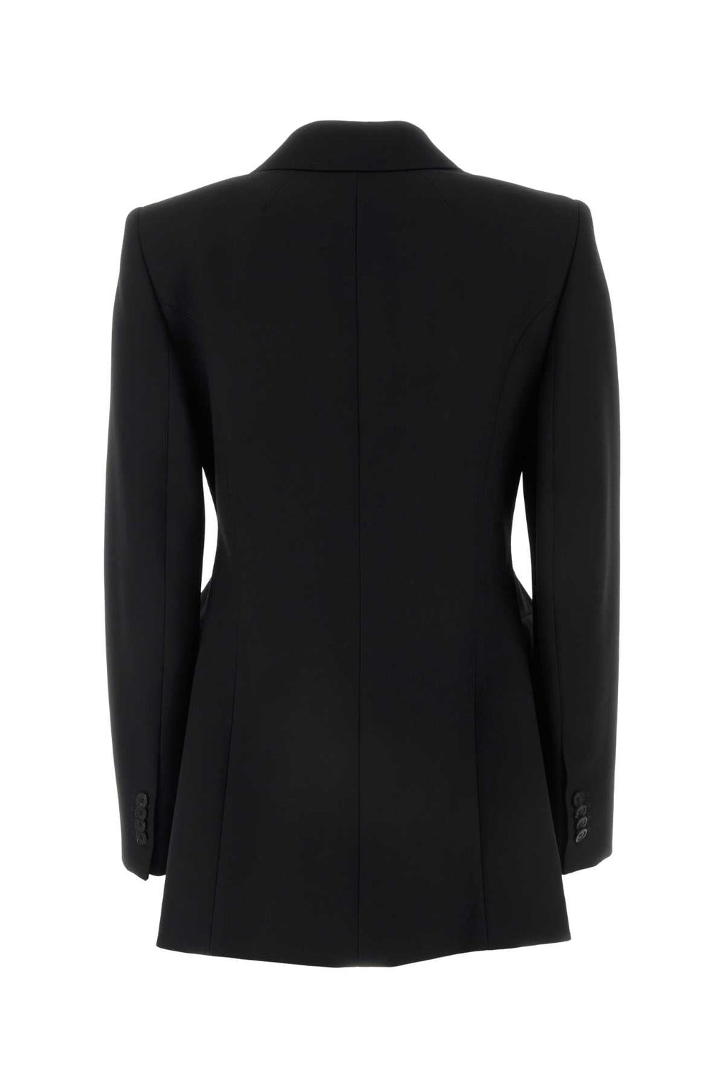 Balenciaga Women Black Wool Blazer