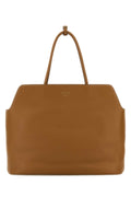 Prada Women Caramel Leather Shopping Bag