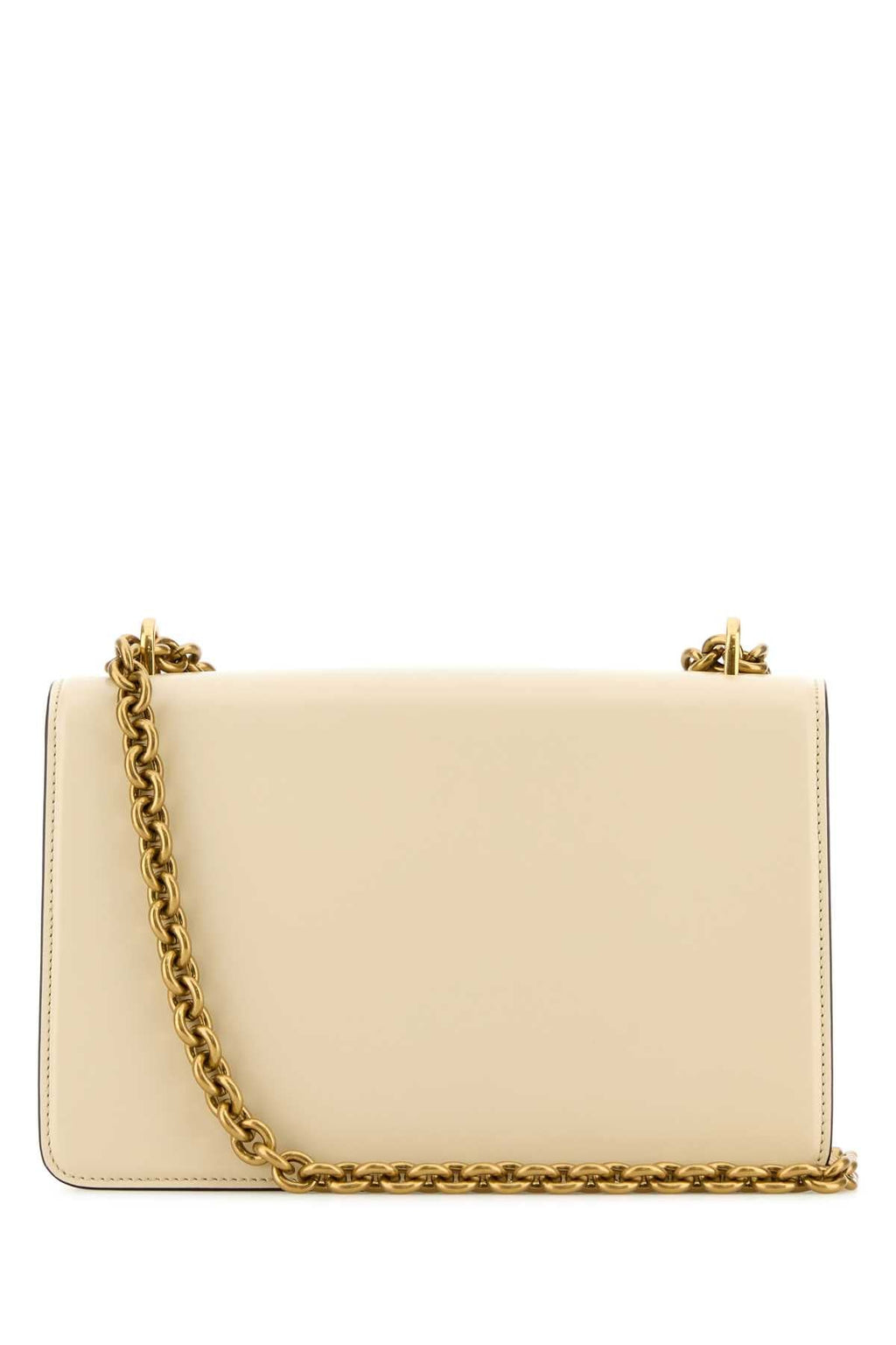 Valentino Garavani Women Ivory Leather Vain Shoulder Bag