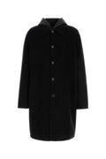 Prada Men Black Cashmere Coat