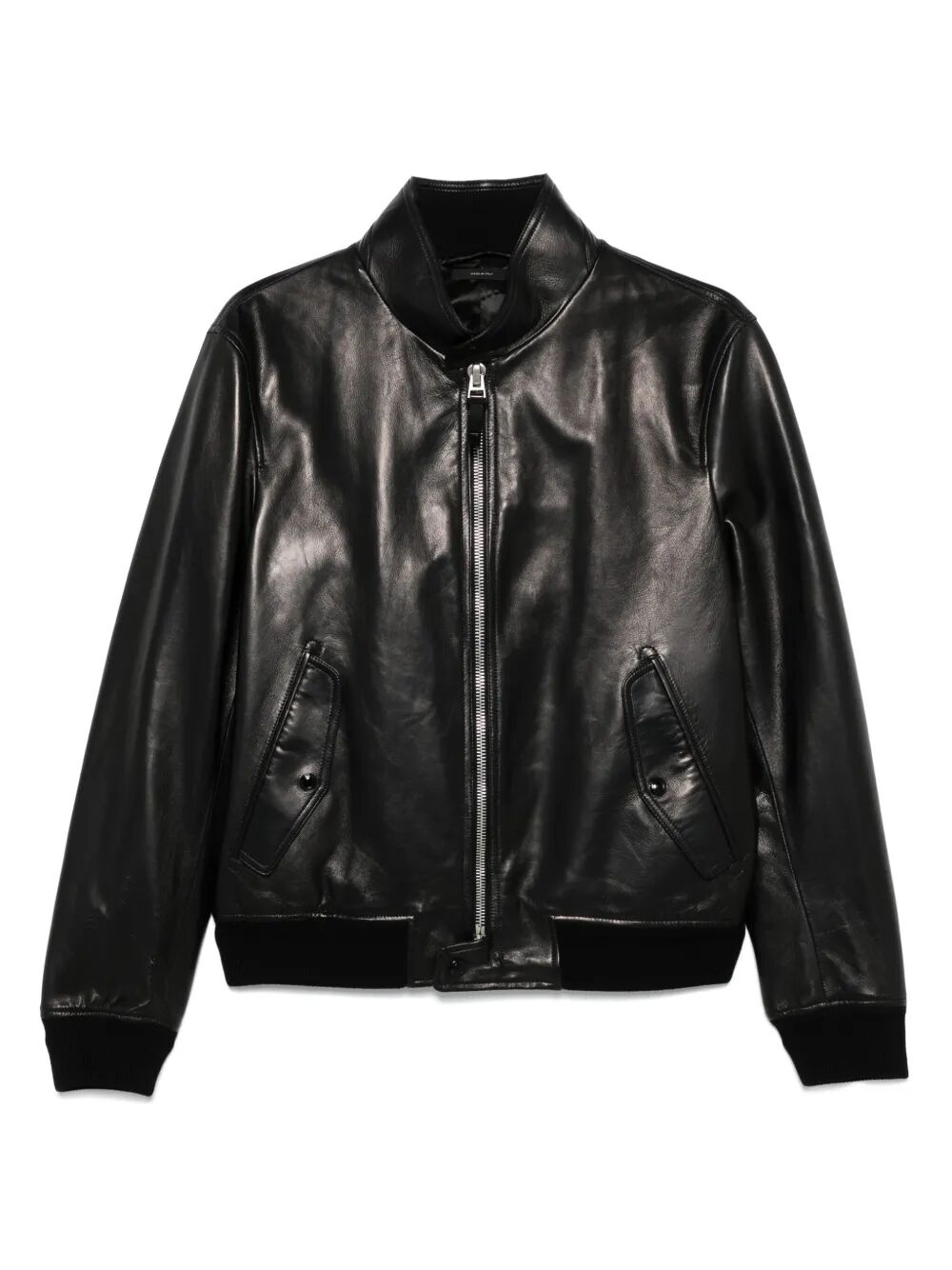 Tom Ford Men Harrington Leather Bomber Jacket