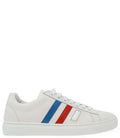 White Leather 3 Stripe Womens Sneaker
