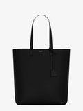 Saint Laurent Men North/South Leather Tote Bag
