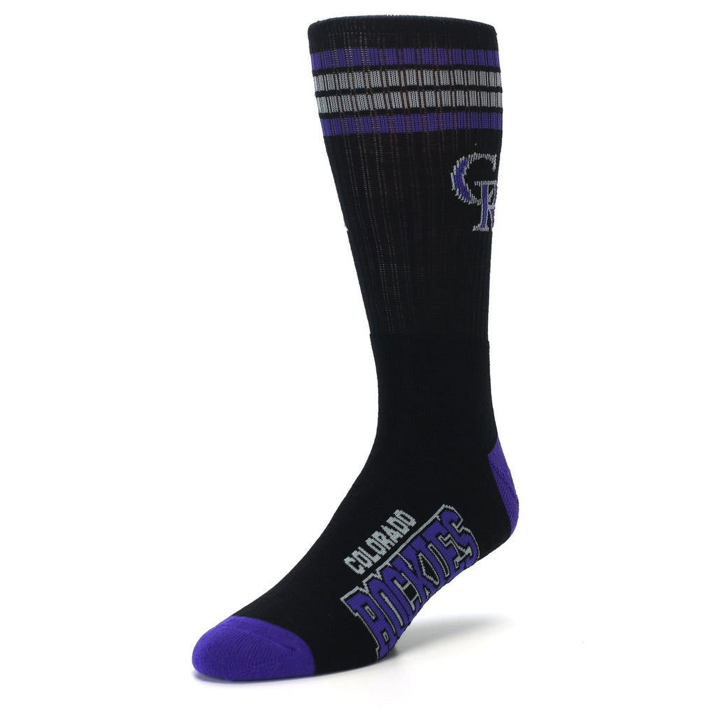 Colorado Rockies Men's Athletic Crew Socks
