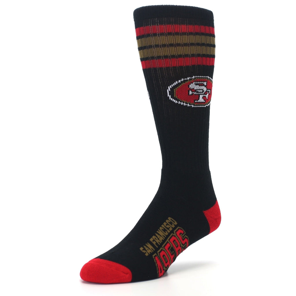 San Francisco 49ers Socks - Men's Athletic Crew Socks