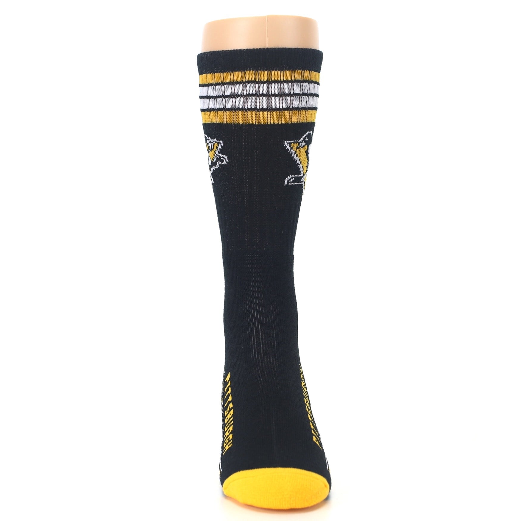Pittsburgh Penguins Socks - Men's Athletic Crew Socks