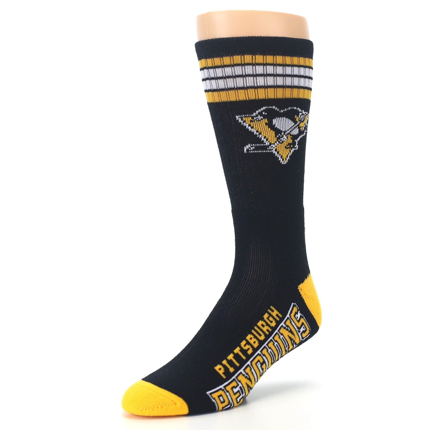 Pittsburgh Penguins Socks - Men's Athletic Crew Socks