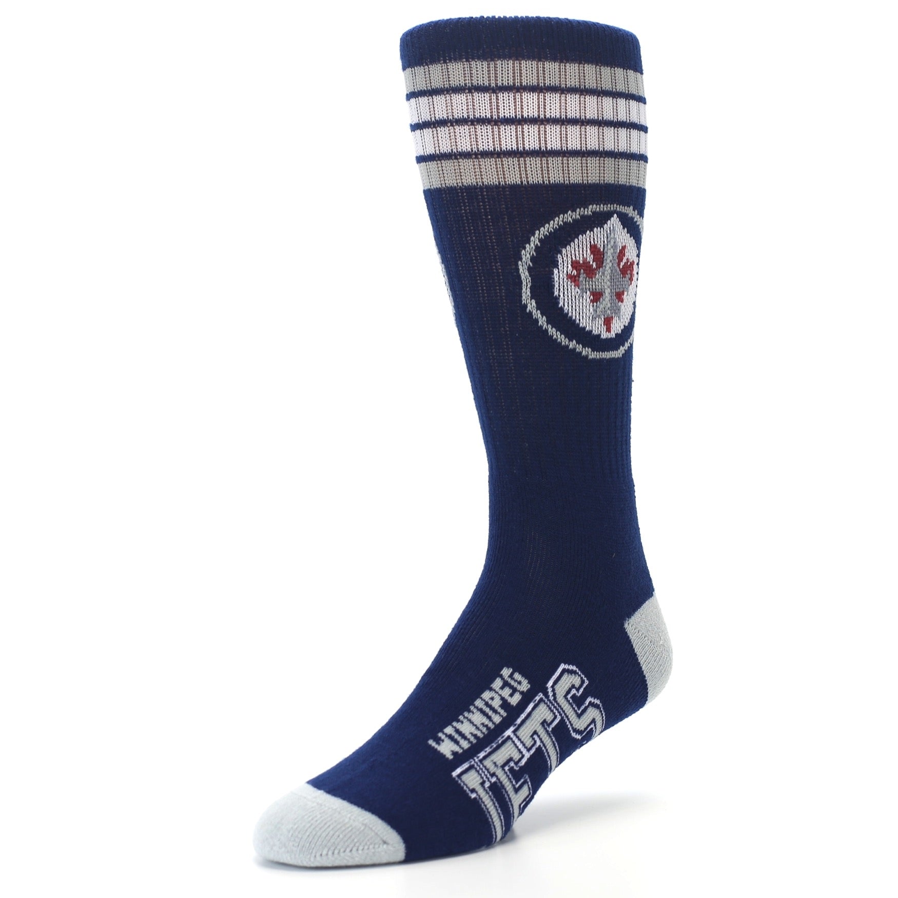 Winnipeg Jets Socks - Men's Athletic Crew Socks
