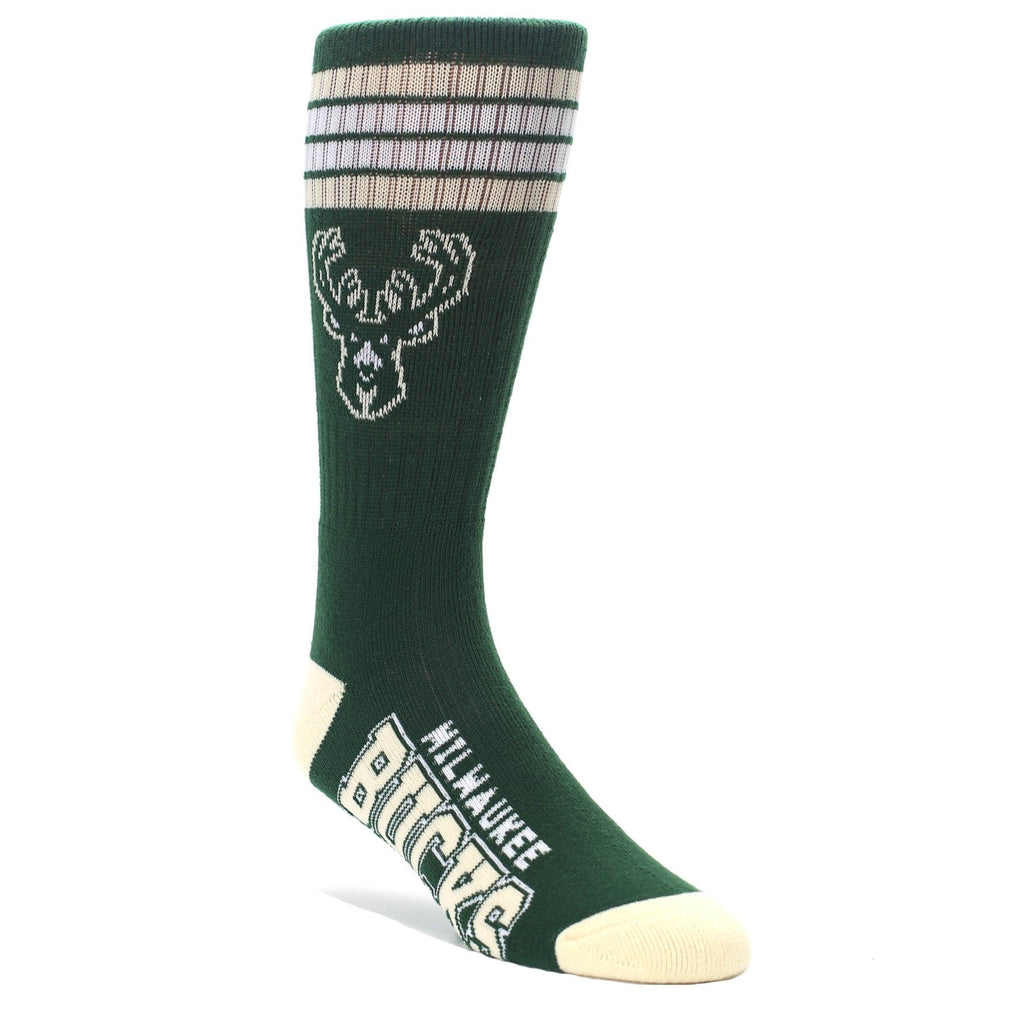 Milwaukee Bucks Men's Athletic Crew Socks