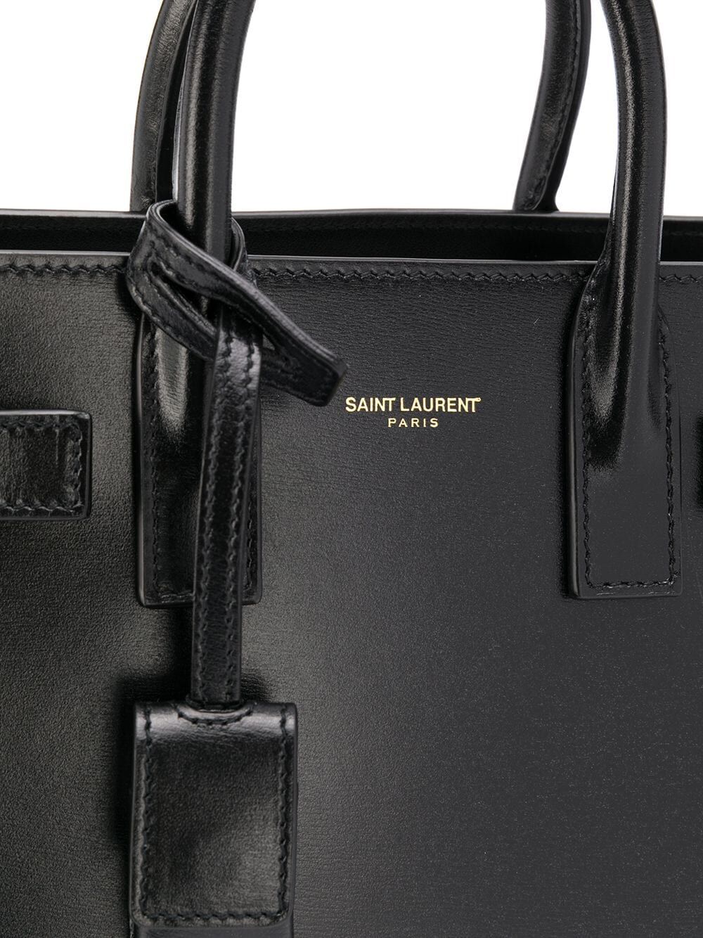 Saint Laurent Women Sac De Jour Nano In Smooth Leather