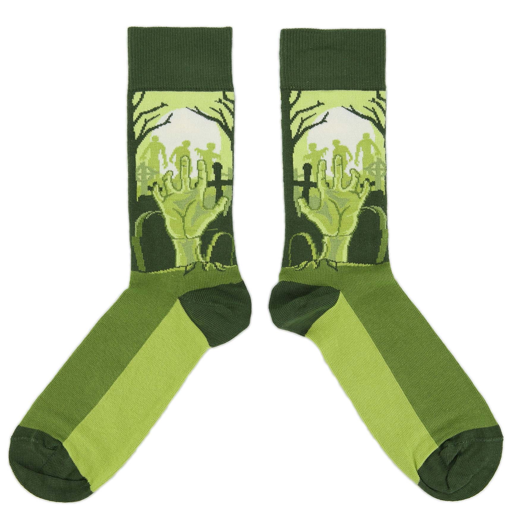 Zombie Socks - Men's Novelty Dress Socks