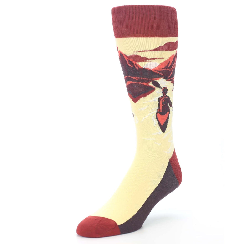 Kayaking Socks - Men's Novelty Dress Socks