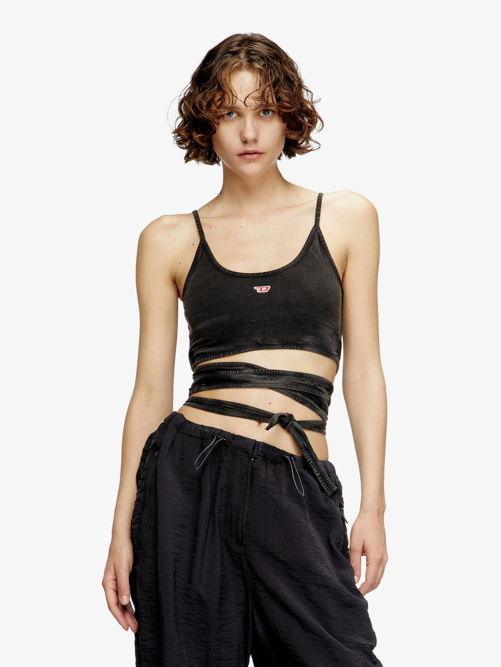 Diesel Women T-Leya Stretch Cotton Top