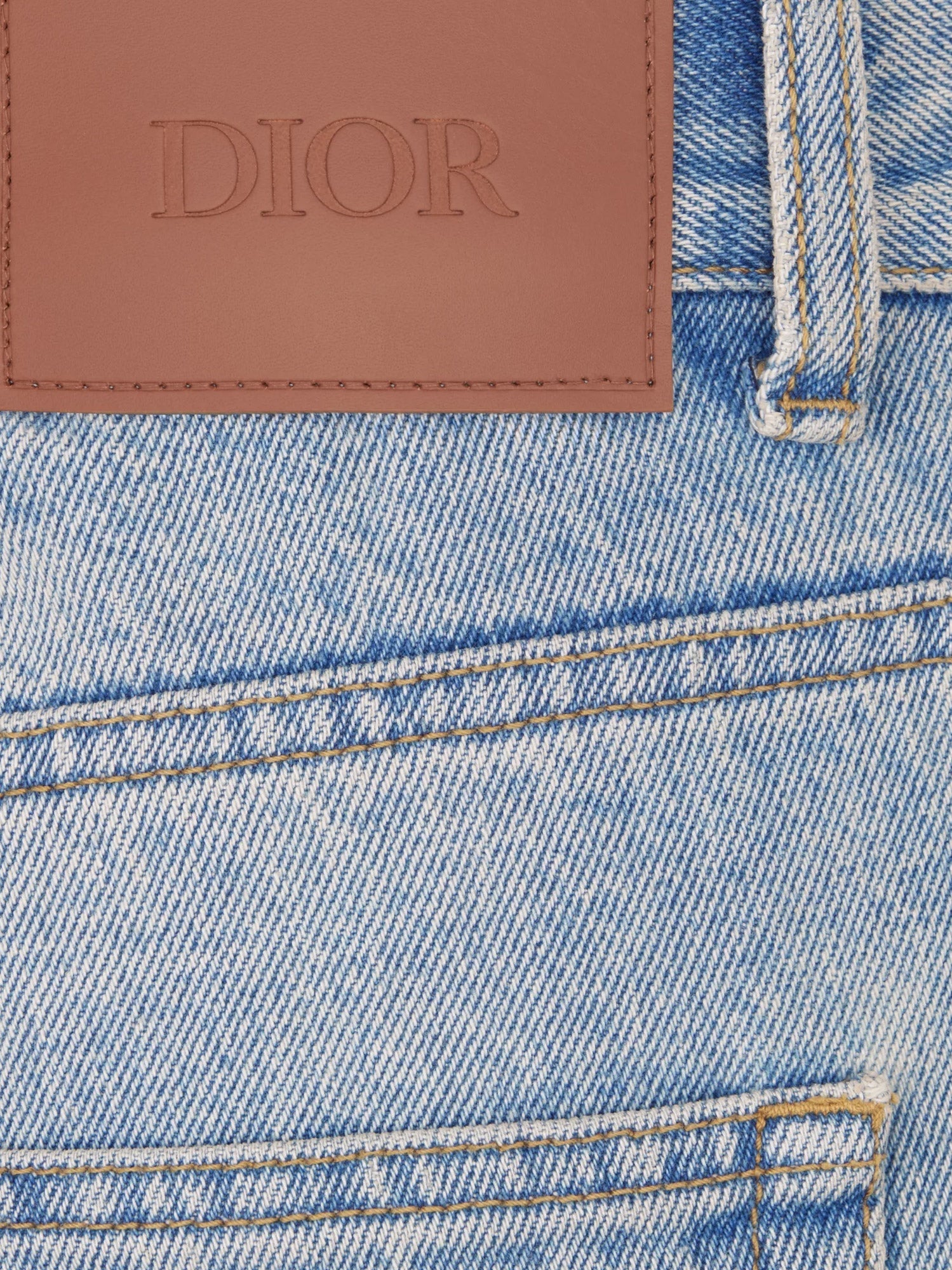 Dior Men Blue Denim Jeans