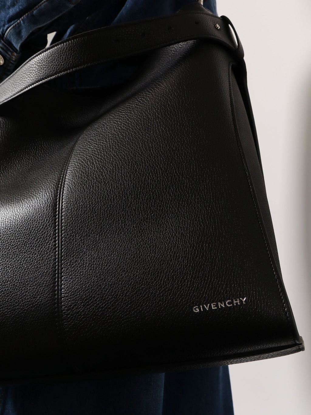 Givenchy Men Belted Bag Leather Shoulder Bag
