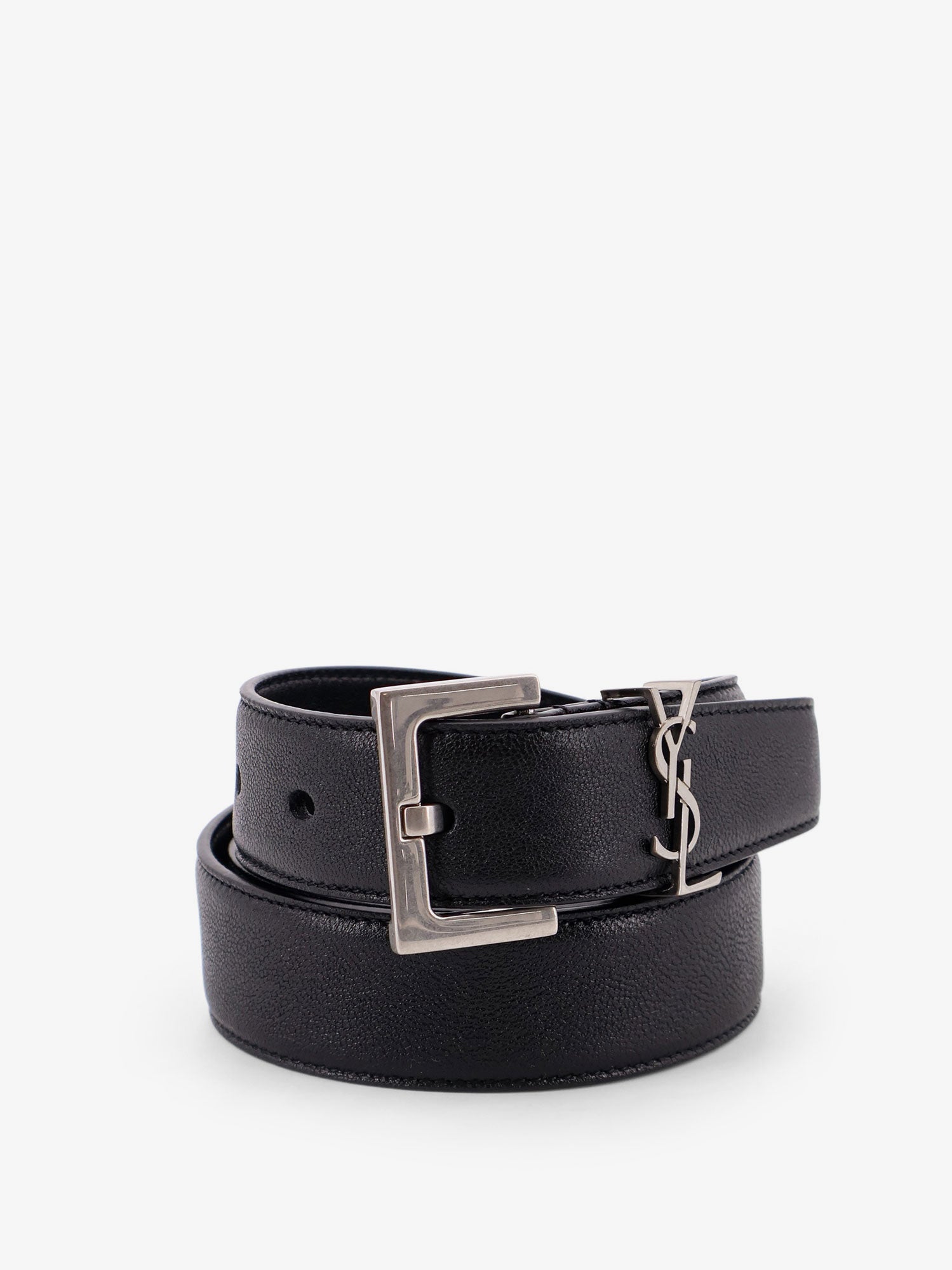 Saint Laurent Men Leather Belt