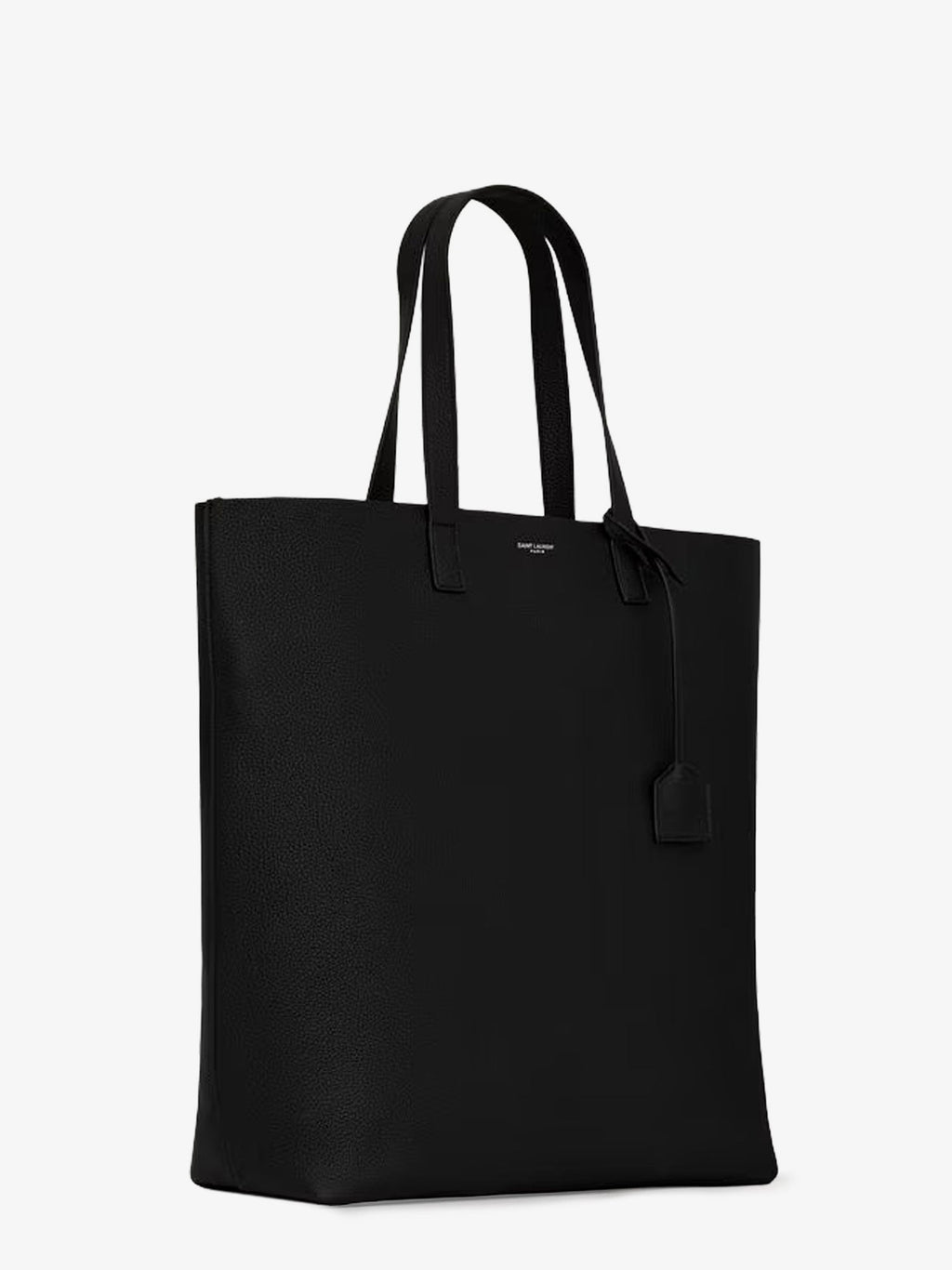 Saint Laurent Men North/South Leather Tote Bag