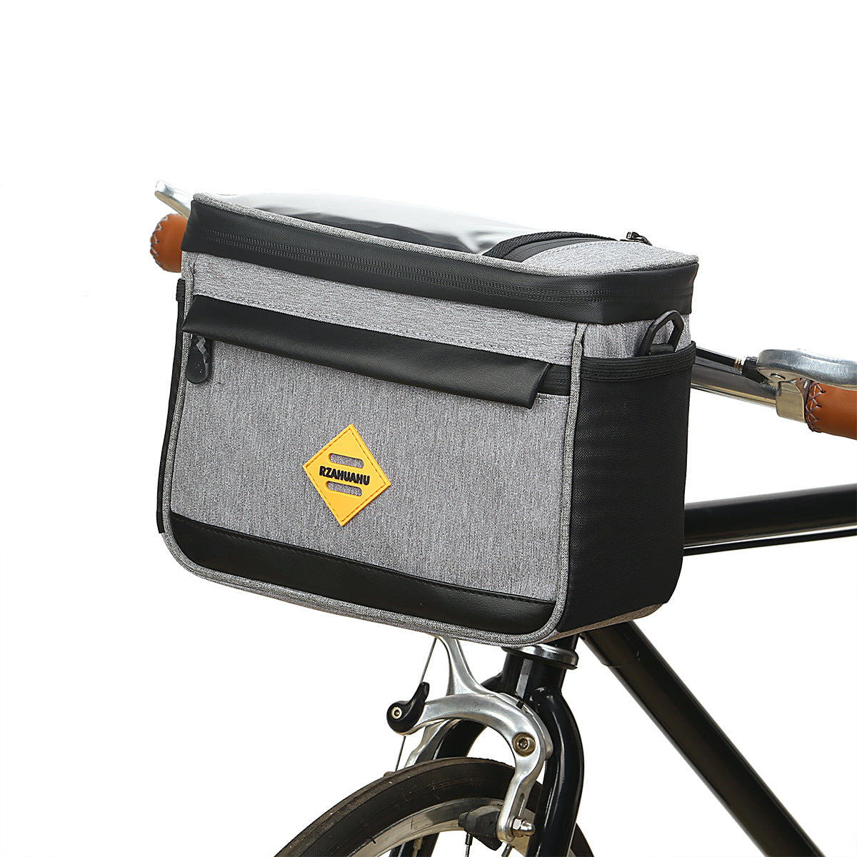 Bicycle Front Beam Bag Head Bag Electric Vehicle Handlebar Bag Anti-Splashing Front Bag Motorcycle Insulation Bag Picnic Bag