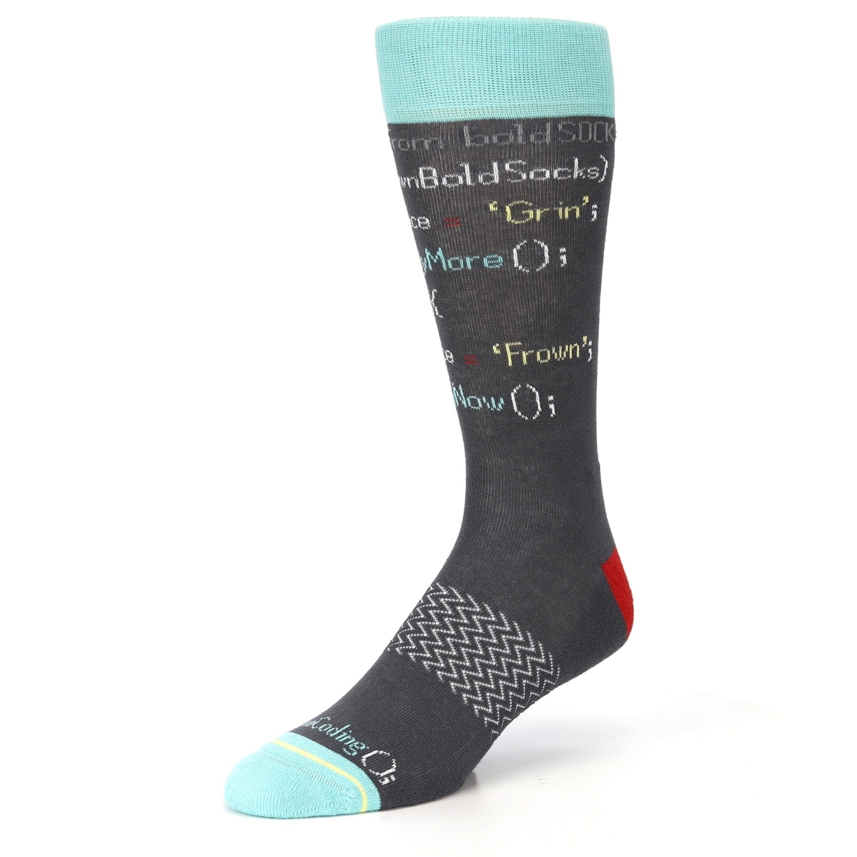 Programming Code Socks - Men's Premium Dress Socks