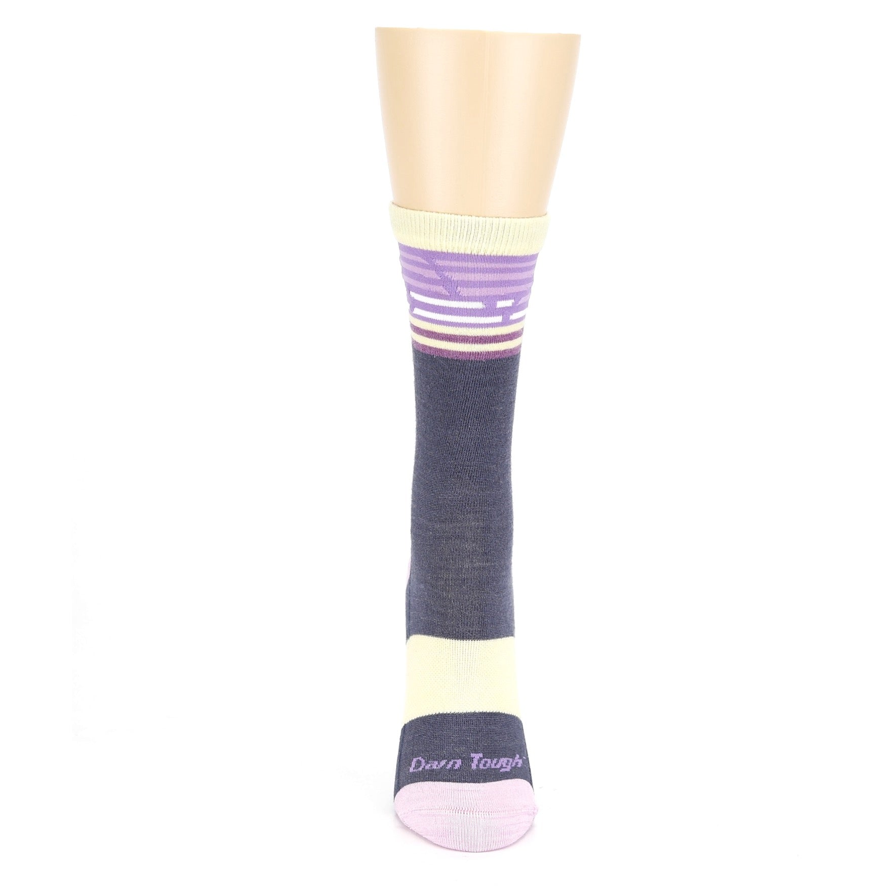 Purple Fraggle Crew Light Wool Socks - Women's Casual Socks