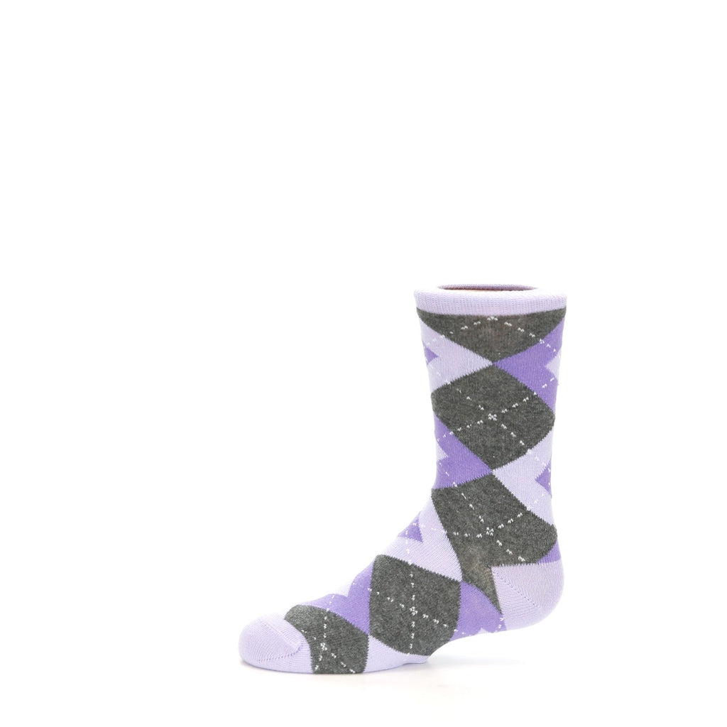 Lilac Iris Junior Groomsmen Kid's Dress Socks
