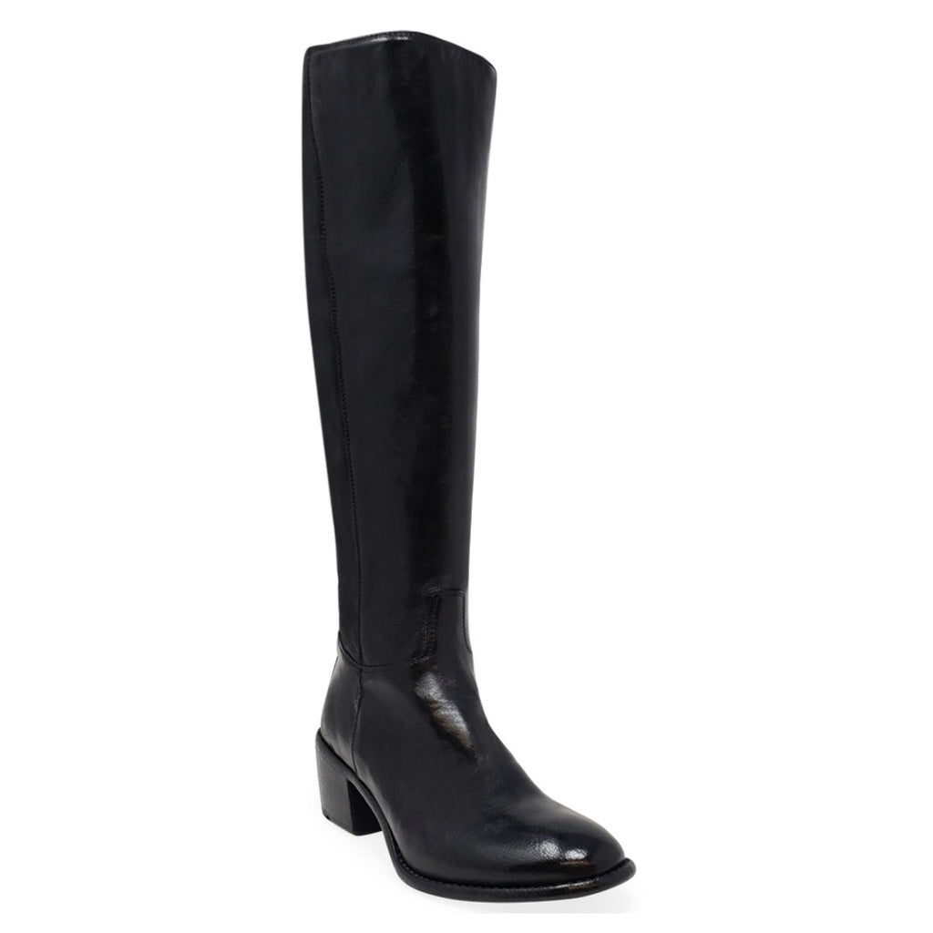 Black Knee High Boot