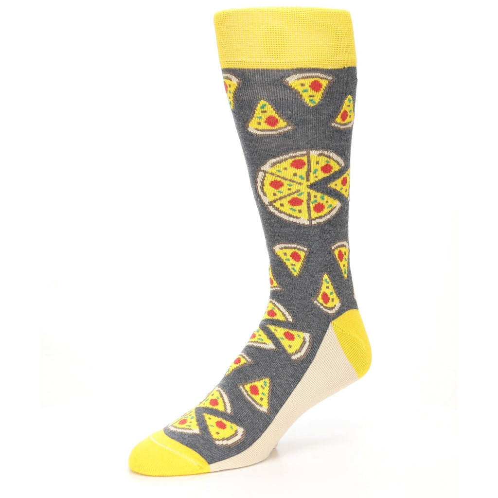 Pizza Socks - USA Made - Men's Novelty Socks