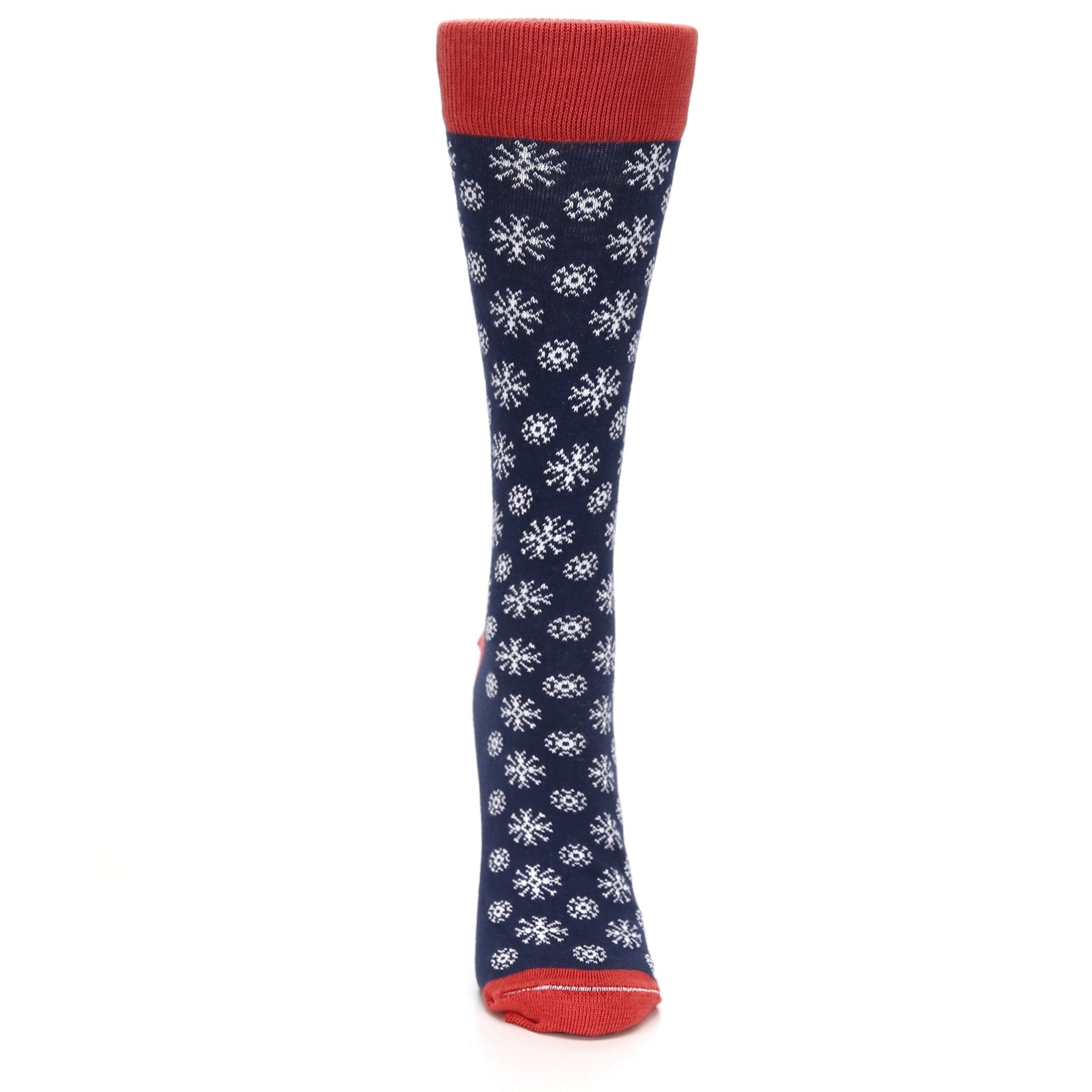Holiday Snowflake Socks - USA Made - Women's Novelty Socks
