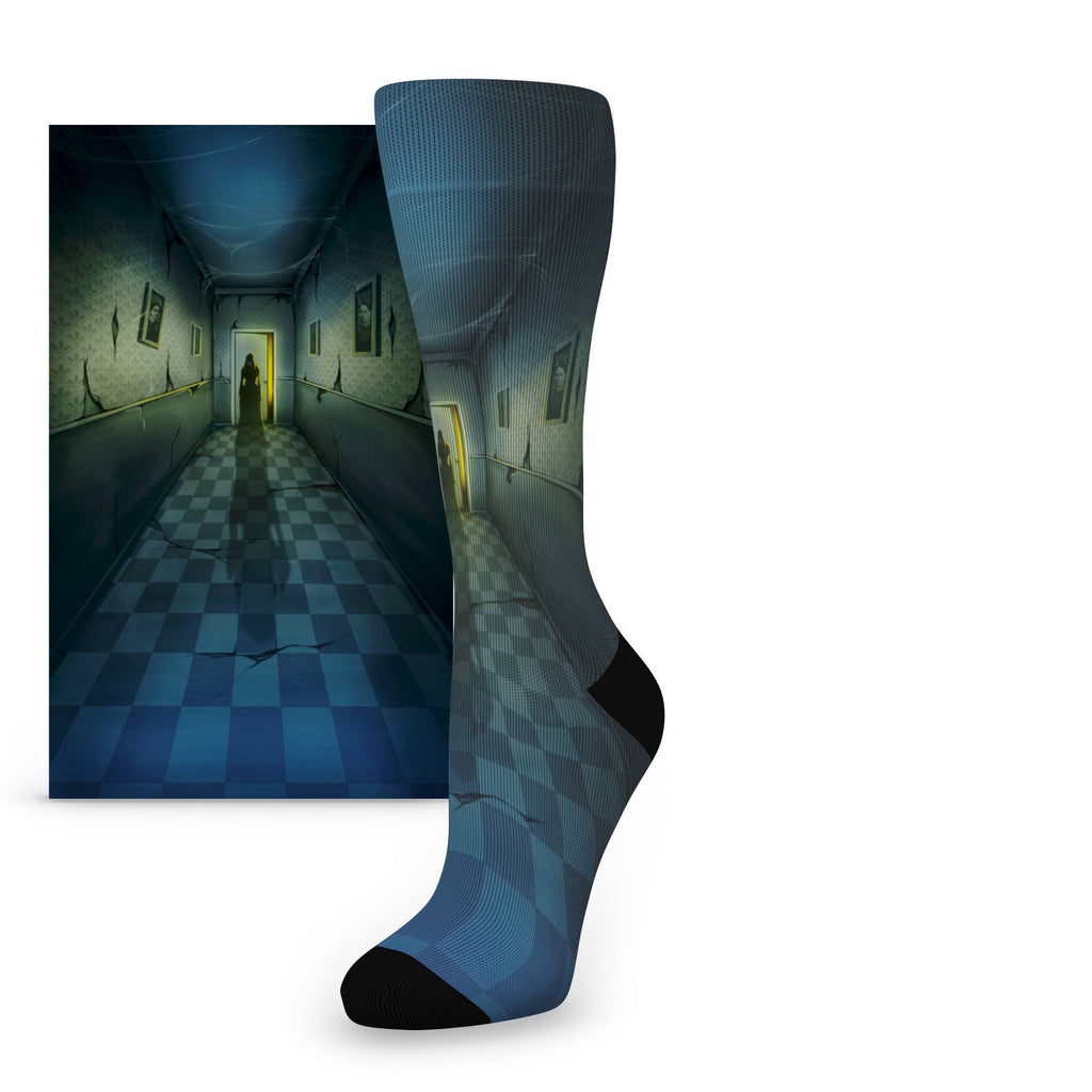 Haunted Halloween Ghost Women's Socks