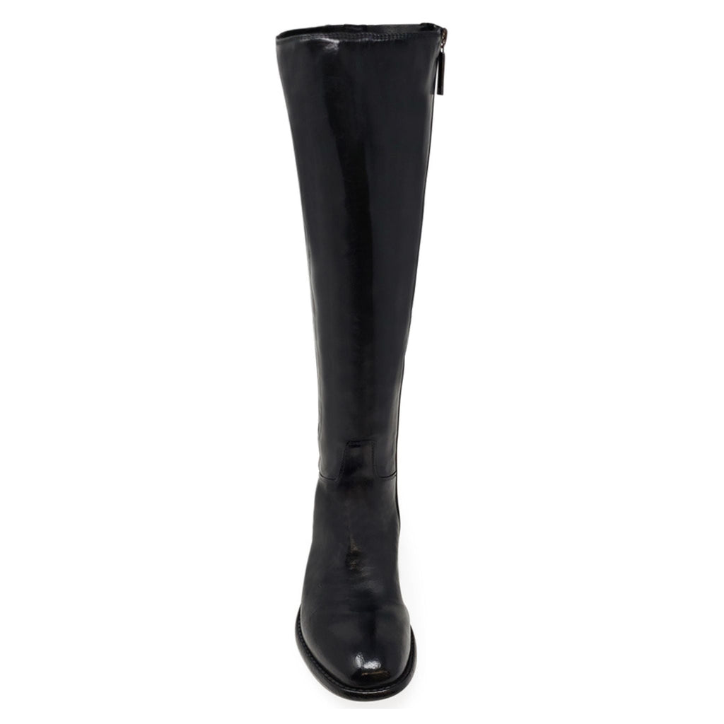 Black Knee High Boot