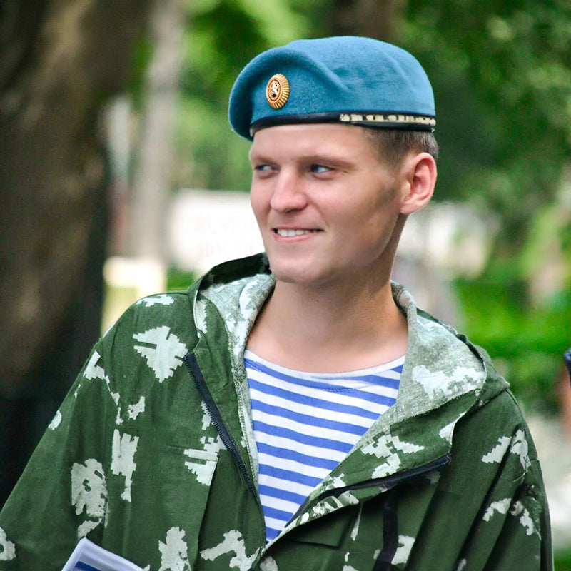 Russian Paratrooper Short-Sleeved Breton Shirt (Unisex) – Quick-Dry, Breathable, Sweat-Wicking