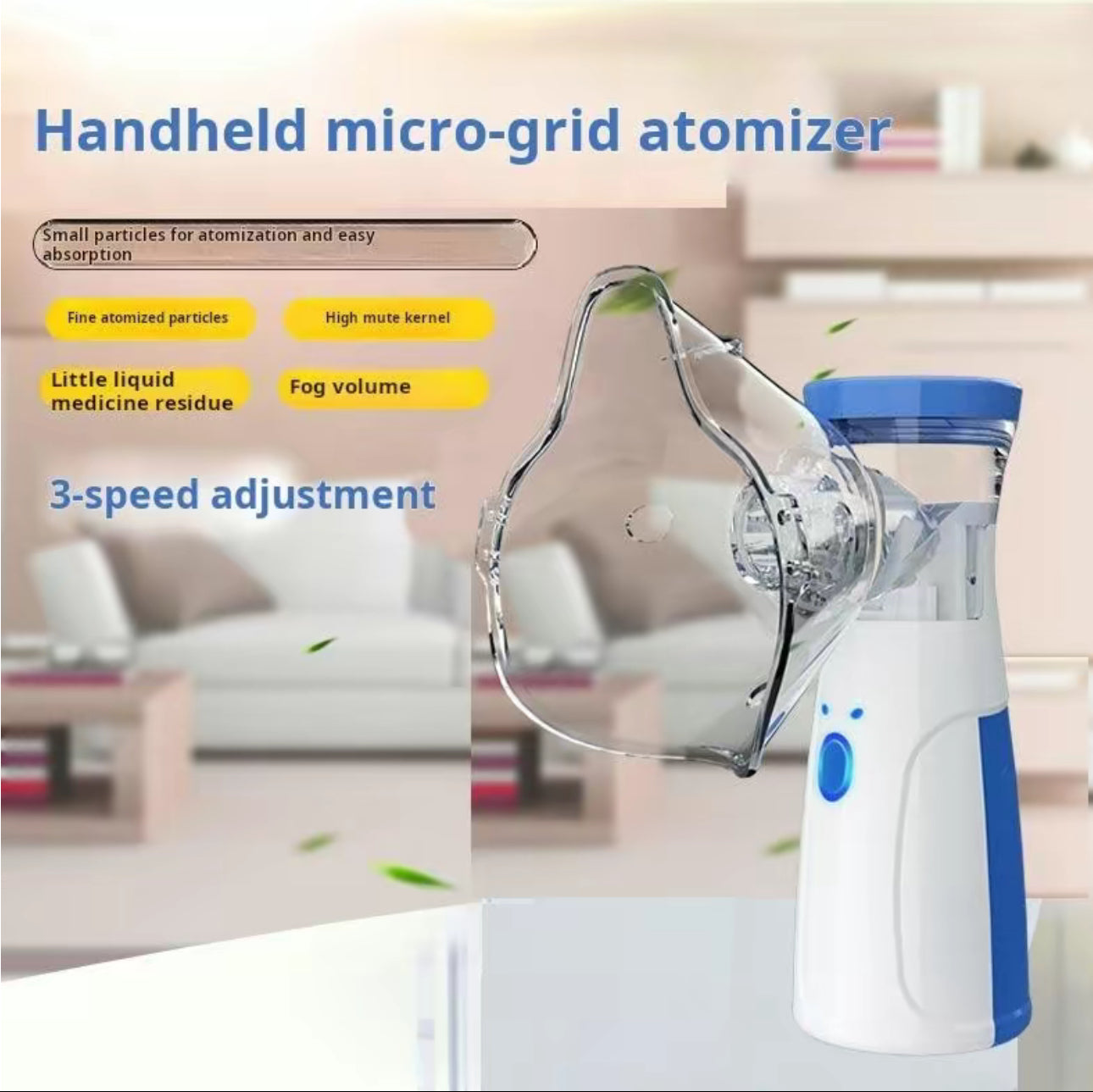 BreatheEase Ultrasonic Nebulizer